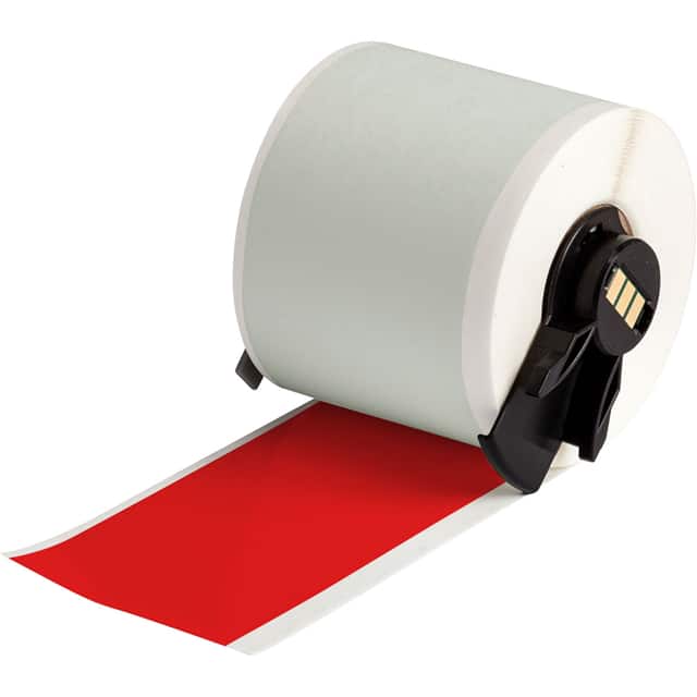 M61C-2000-595-RD LABEL, 2 IN W X 50 FT L
