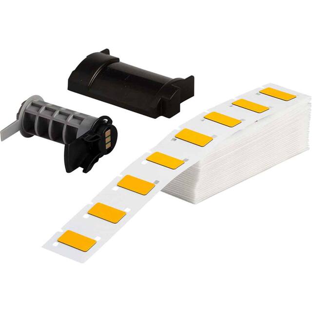 PTLEP-171-593-YL LABEL, 0.5 IN H X 1.06 IN W