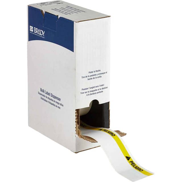 BM71C-2000-595-PEL LABEL, 2 IN H X 4.125 IN W