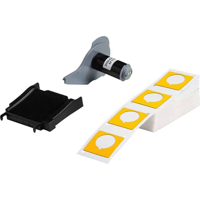 M71EP-169-593-YL LABEL, 1.8 IN H X 1.8 IN W