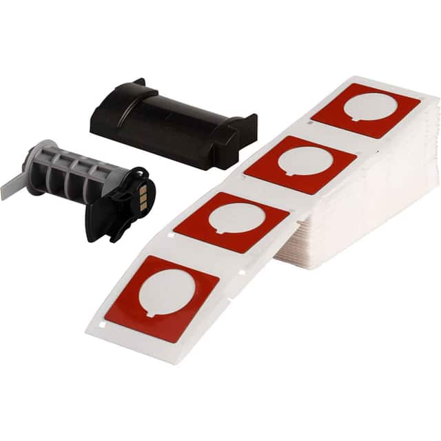 PTLEP-169-593-RD LABEL, 1.8 IN H X 1.8 IN W