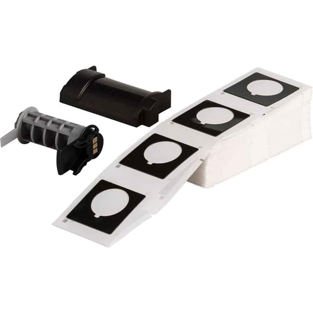 PTLEP-169-593-BK LABEL, 1.8 IN H X 1.8 IN W