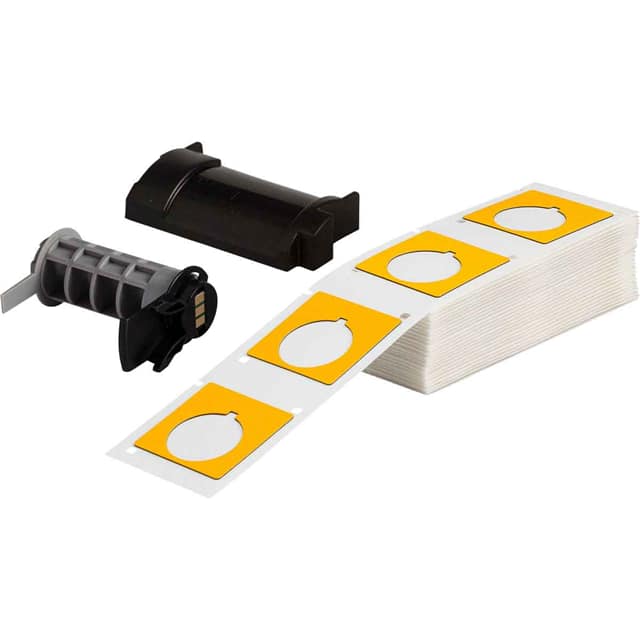 PTLEP-169-593-YL LABEL, 1.8 IN H X 1.8 IN W