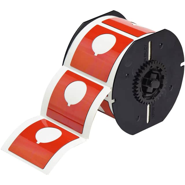 B30EP-170-593-RD B30,B593,RED,2.4" X 2.4",BUTTON