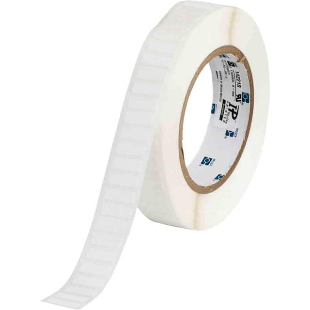 THT-252-498-3 LABEL, 0.25 IN H X 0.75 IN W