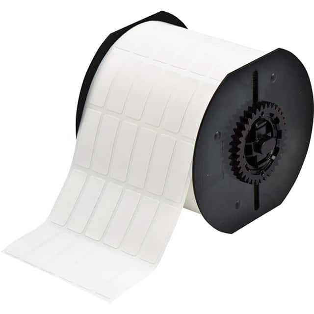 B33-87-498 B33, B498, WHITE, 1.437 X 0.5" F