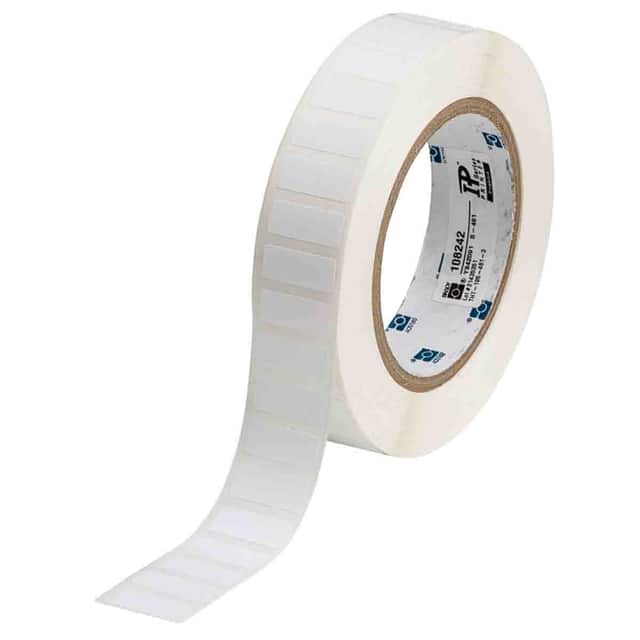 THT-195-481-3 LABEL, 0.375 IN H X 0.9 IN W