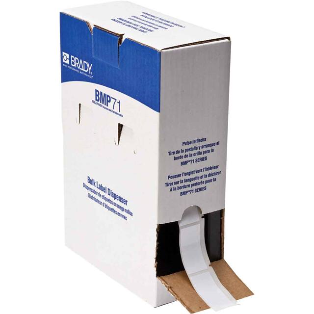 BM71-20-423 LABEL, 1 IN H X 2 IN W