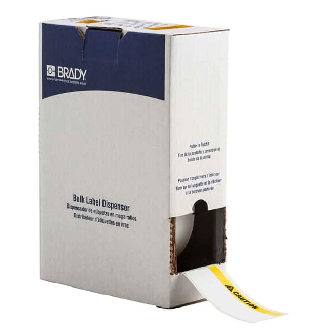 BM71C-2000-854-CAU LABEL, 2 IN H X 4.125 IN W