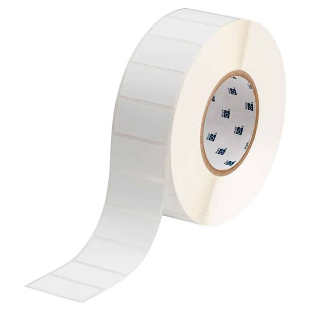 THT-17-8591-3-WT LABEL, 1 IN H X 2 IN W