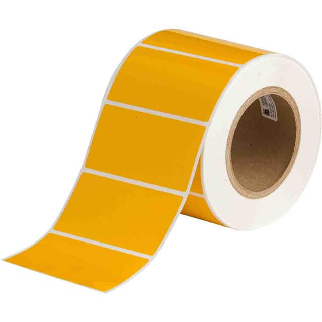 THT-55-423-1-YL LABEL, 2 IN H X 4 IN W