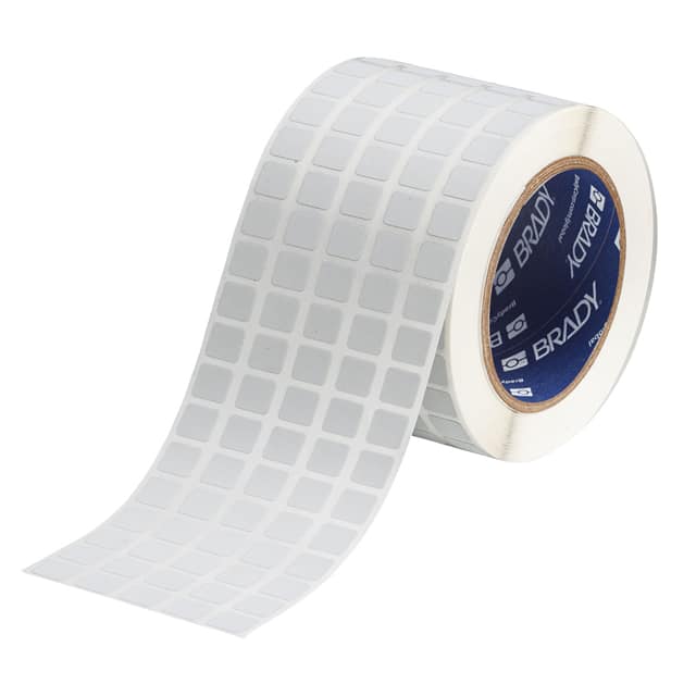 THT-12-428-10 LABEL, 0.437 IN H X 0.5 IN W