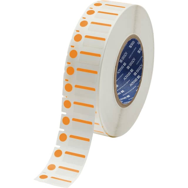 THT-250-494-OR LABEL, 0.5 IN H X 1 IN W