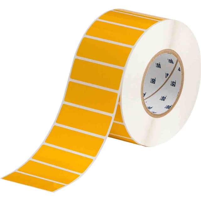THT-18-423-3-YL LABEL, 1 IN H X 3 IN W