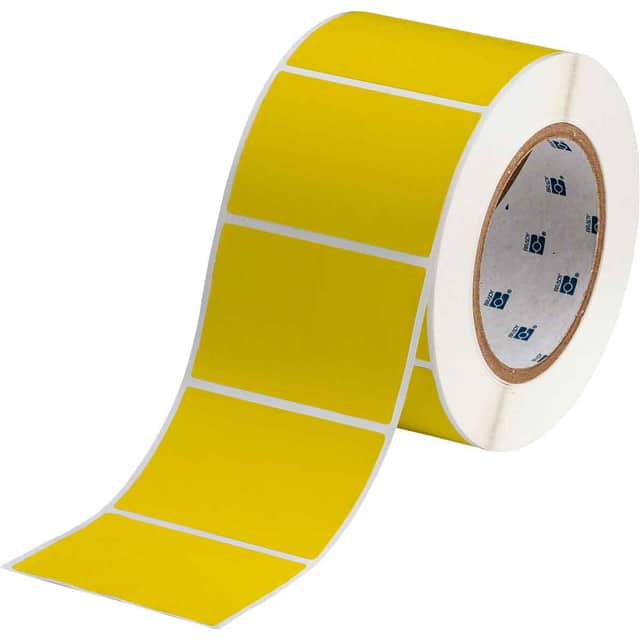 THT-19-8591-1-YL LABEL, 2 IN H X 3 IN W