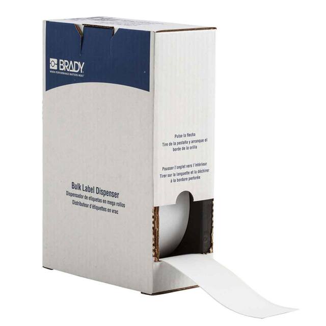 BM71C-2000-854-WT LABEL, 2 IN W X 75 FT L