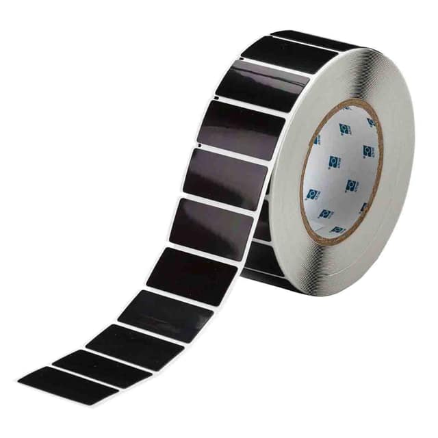 THTEP-173-593-.5BK LABEL, 1 IN H X 2 IN W