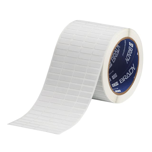 THT-1-437-10 LABEL, 0.25 IN H X 0.75 IN W