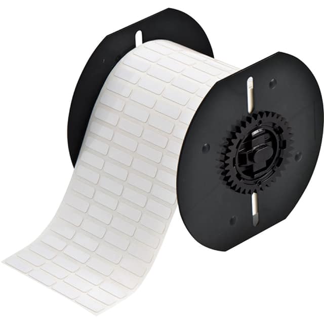 B33-1-727 B33, B727, WHITE, 0.25 X 0.75" F