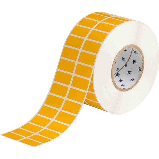 THT-6-423-10-YL LABEL, 0.75 IN H X 1.5 IN W