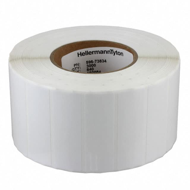 596-73834 THERMAL TRANSFER LABEL