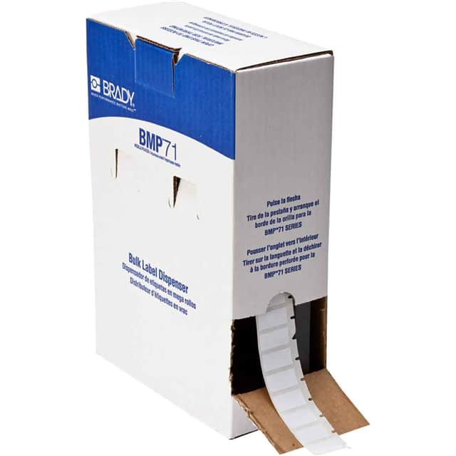 BM71-17-423 LABEL, 0.5 IN H X 1 IN W