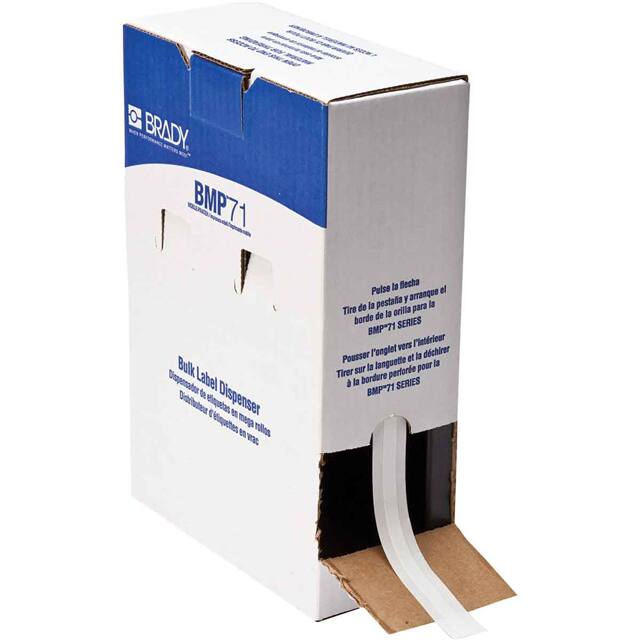 BM71C-318-498 LABEL, 0.318 IN W X 275 FT L