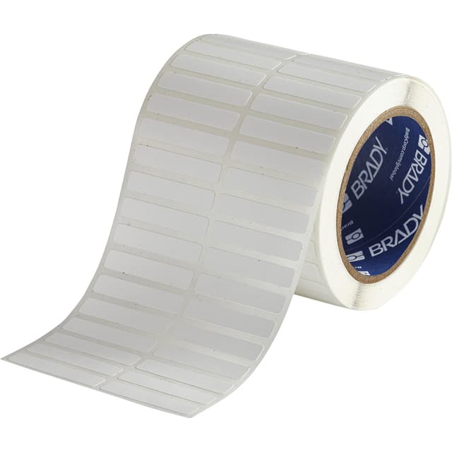 131471 PANEL MRKR, WHT, 2.0 X 0.375 IN