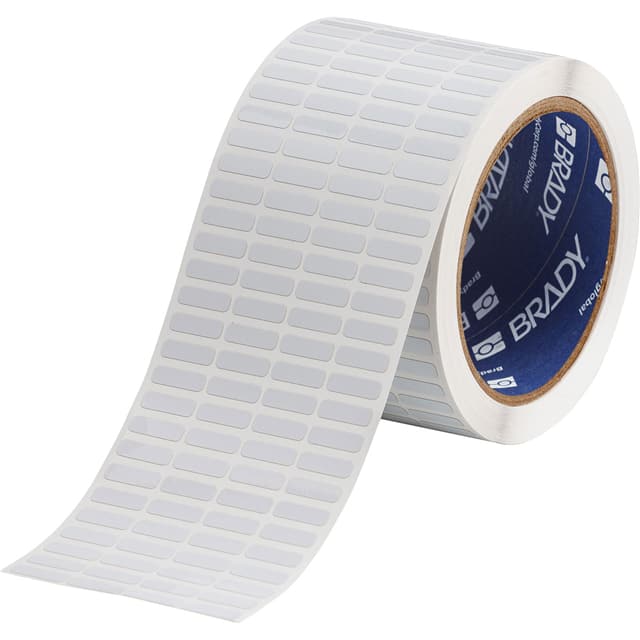 THT-14-717-10 LABEL, 0.2 IN H X 0.65 IN W