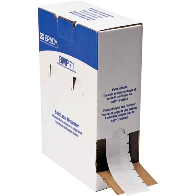 BM71-29-427 LABEL, 1.5 IN H X 0.5 IN W