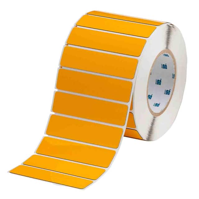 THTEP-174-593-.5YL LABEL, 1 IN H X 4 IN W