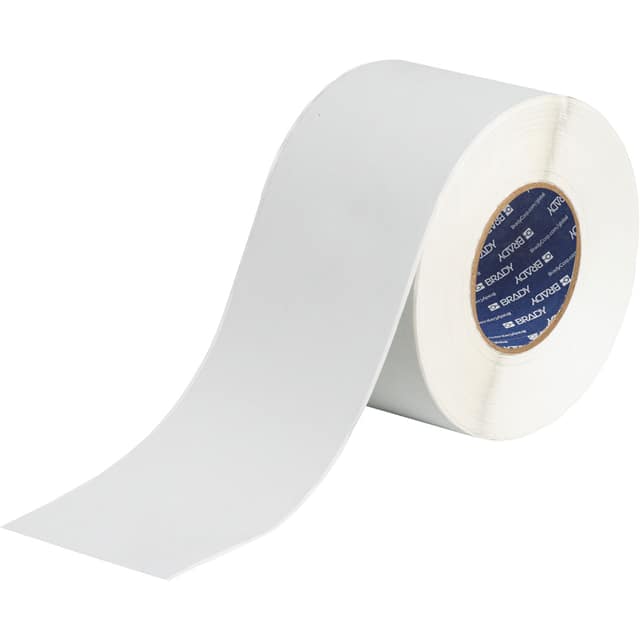 THT-107-428 LABEL, 4 IN W X 300 FT L