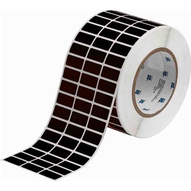 THT-5-8117-10 LABEL, 0.5 IN H X 1 IN W