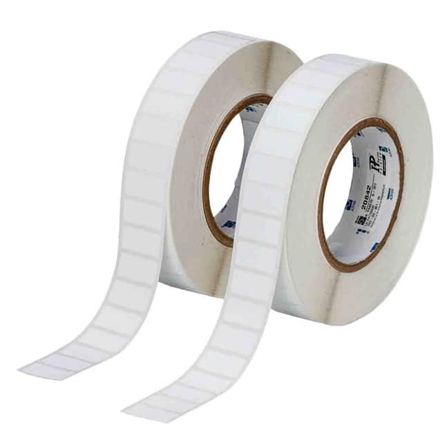 THT-59-351-10 LABEL, 0.5 IN H X 1 IN W