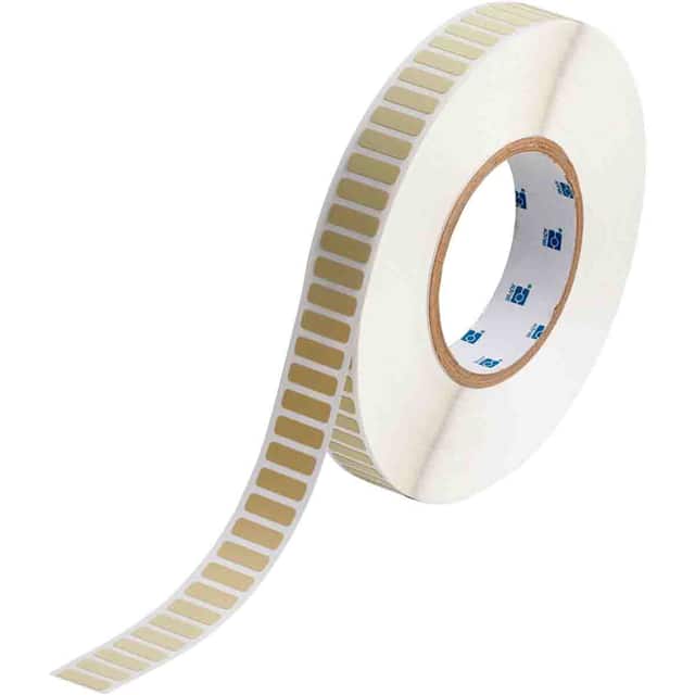 THT-46-724-10 LABEL, 0.25 IN H X 0.75 IN W