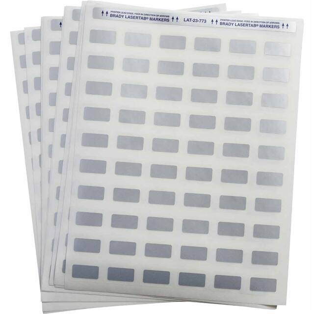 LAT-23-773-2.5 LABEL, 0.5 IN H X 1 IN W