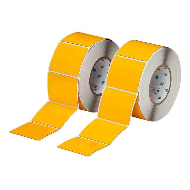 THTEP-177-593-.5YL LABEL, 2.5 IN H X 3 IN W