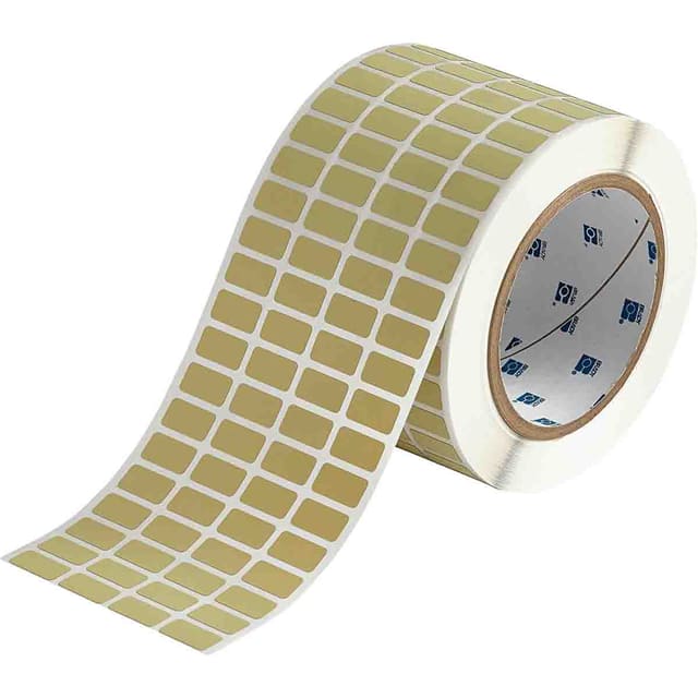 THT-57-724-10 LABEL, 0.375 IN H X 0.7 IN W