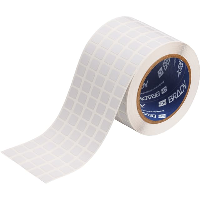 THT-12-727-10 LABEL, 0.437 IN H X 0.5 IN W