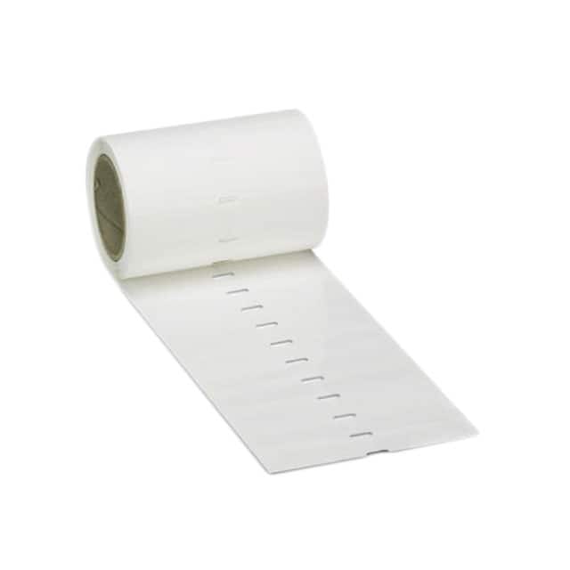 0800339 LABEL ID/RATINGS 1.57"X0.59" WHT