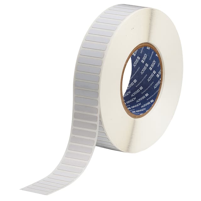 THT-43-727-10 LABEL, 0.25 IN H X 1.25 IN W