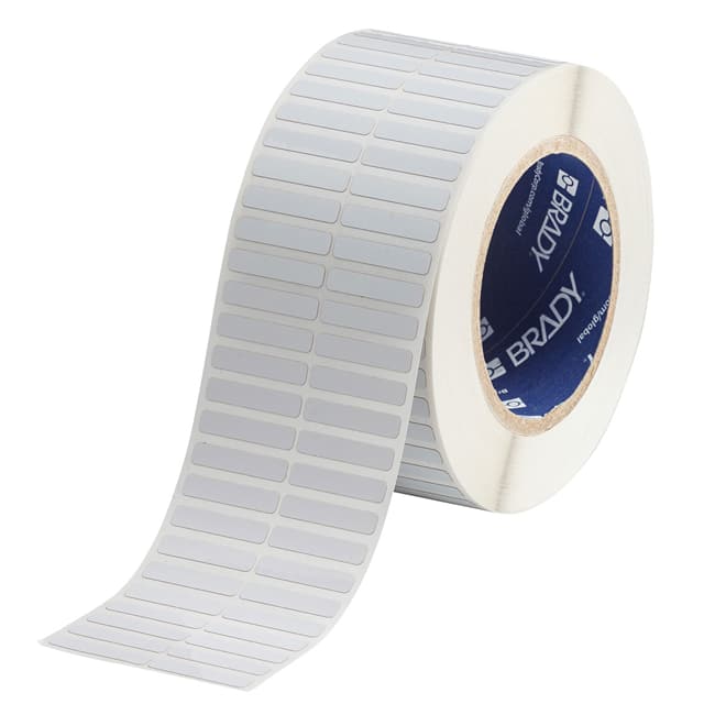 THT-13-727-10 LABEL, 0.25 IN H X 1.25 IN W