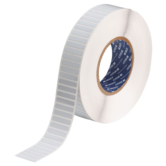 THT-43-717-10 LABEL, 0.25 IN H X 1.25 IN W
