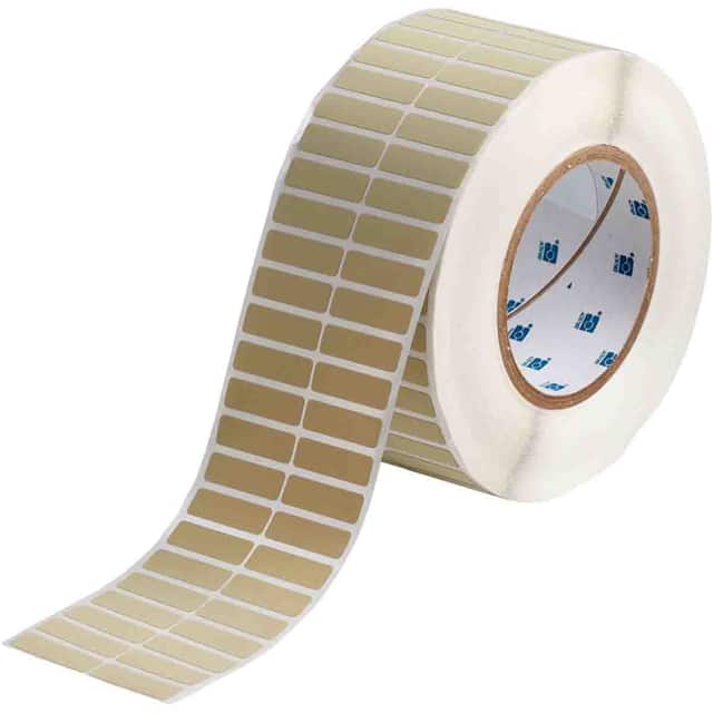 THT-29-724-10 LABEL, 0.375 IN H X 1.25 IN W