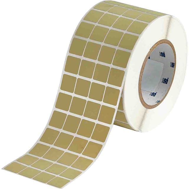 THT-50-724-10 LABEL, 0.75 IN H X 0.75 IN W