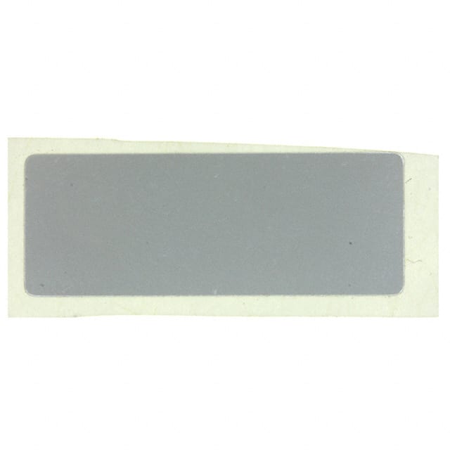 TTC7YS-10 LABEL TT POLY SILVER 1.0"X.38"