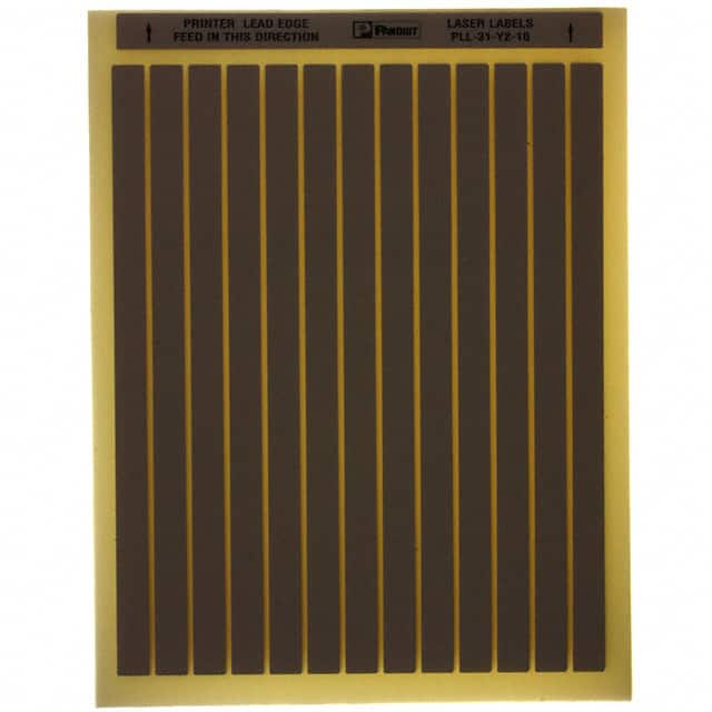 PLL-31-Y2-10 LABEL LSR POLY WHT .5X.44"