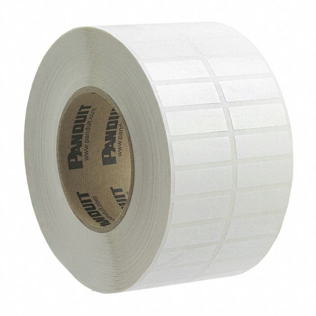 TTC12Y-10 LABEL TT POLY WHT 1.50 X 0.50"