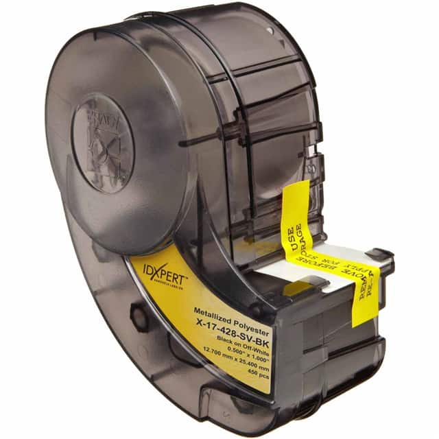 X-17-428-SV-BK XPERT MET POLYESTER .5" X 1" RC