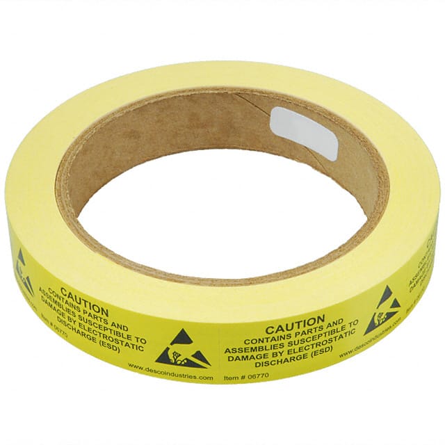 06770 SIGN ESD/STATIC 2"X0.75" 500PC